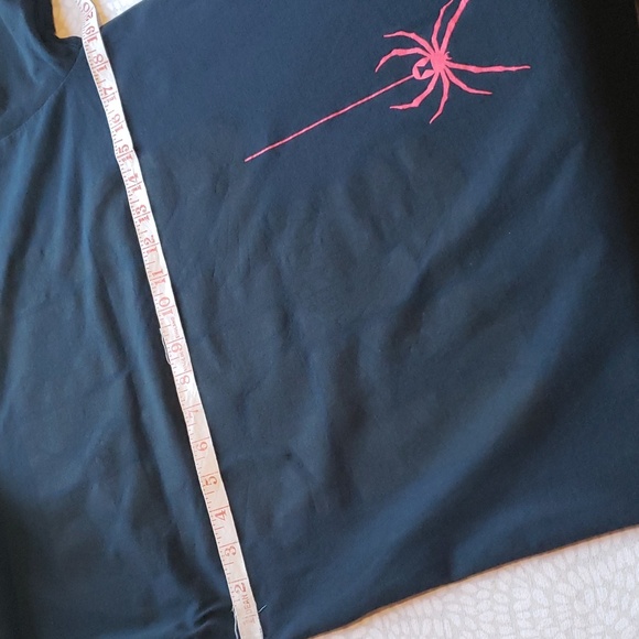 Marvel Spiderman Black T-shirt Size M - Picture 5 of 7